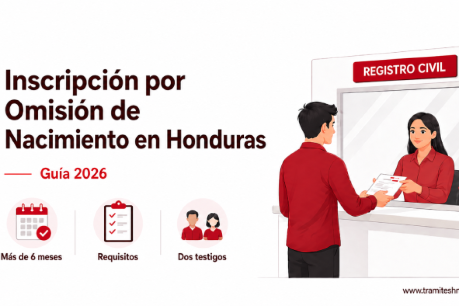 Inscripcion por Omision de Nacimiento en Honduras
