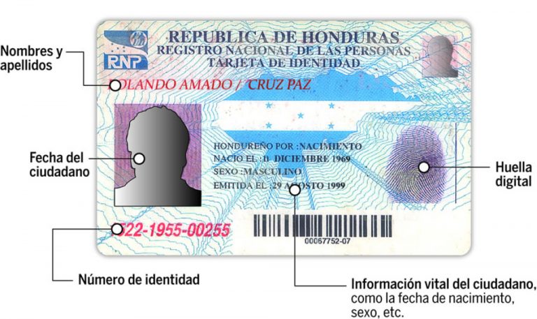 ¿como Obtener La Tarjeta De Identidad En Honduras Tramites Hnemk 6829