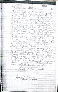 ¿Por qué mi Copia de Folio de Nacimiento está escrita a mano?