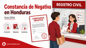Constancia de Negativa en Honduras