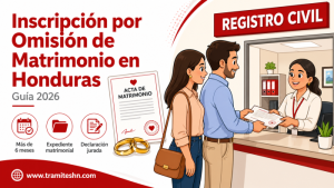 Inscripcion por omision de matrimonio