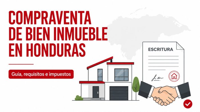 Proceso de Compraventa de Bien Inmueble en Honduras [Guía 2026]